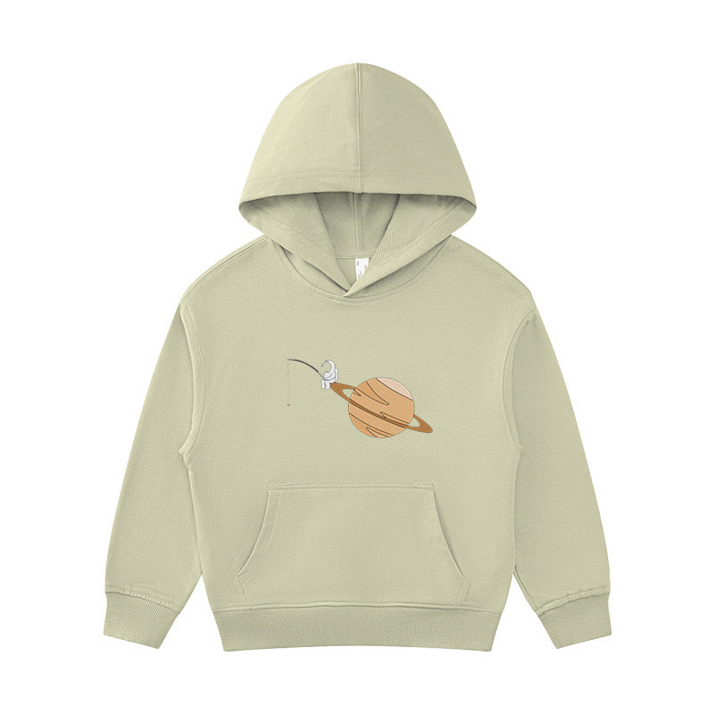 Astronaut Fishing Kid's Hoodie