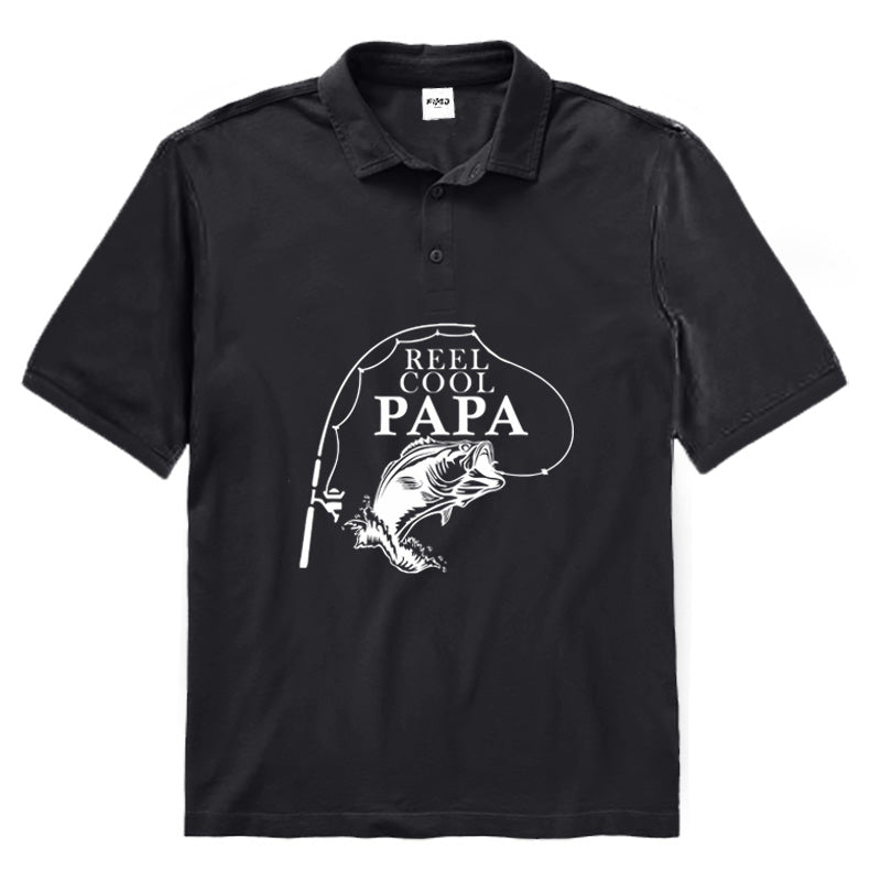 Reel Cool Papa Polo Shirt