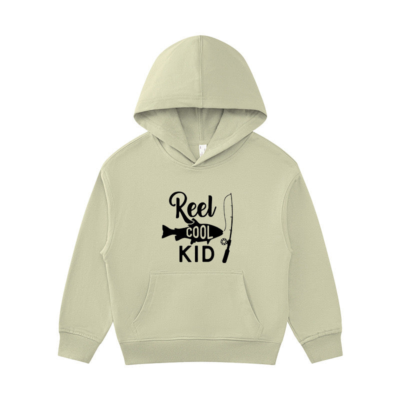 Reel Cool Kid Fishing Kid's Hoodie