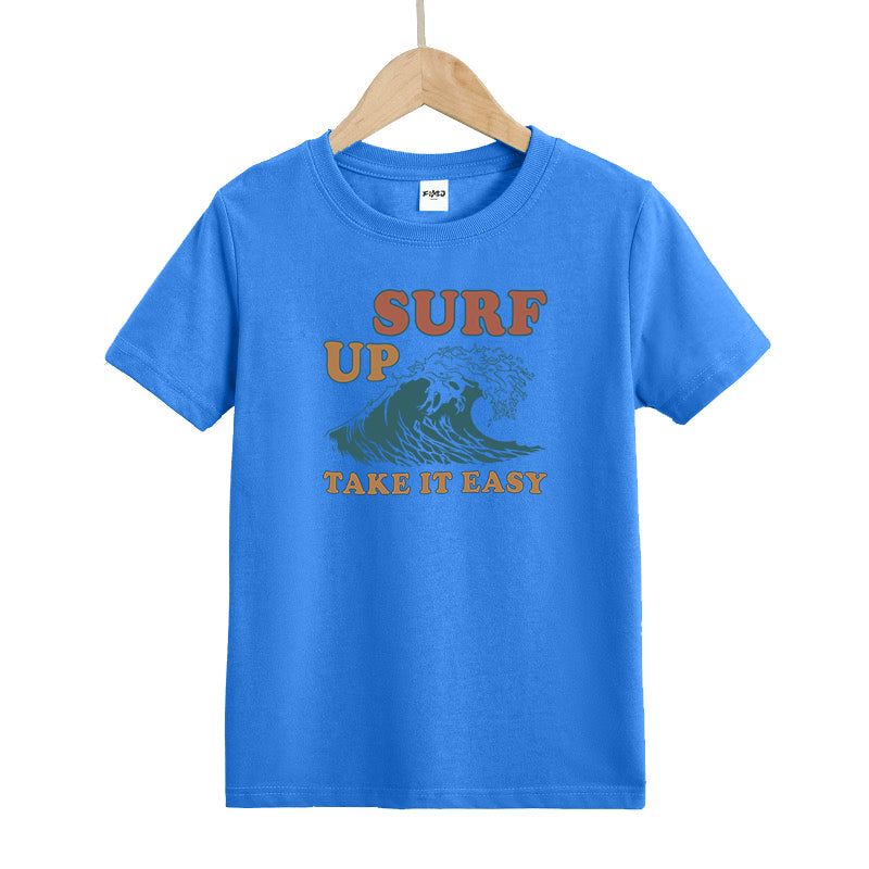 Surf Up Take It Easy Kids T-Shirt