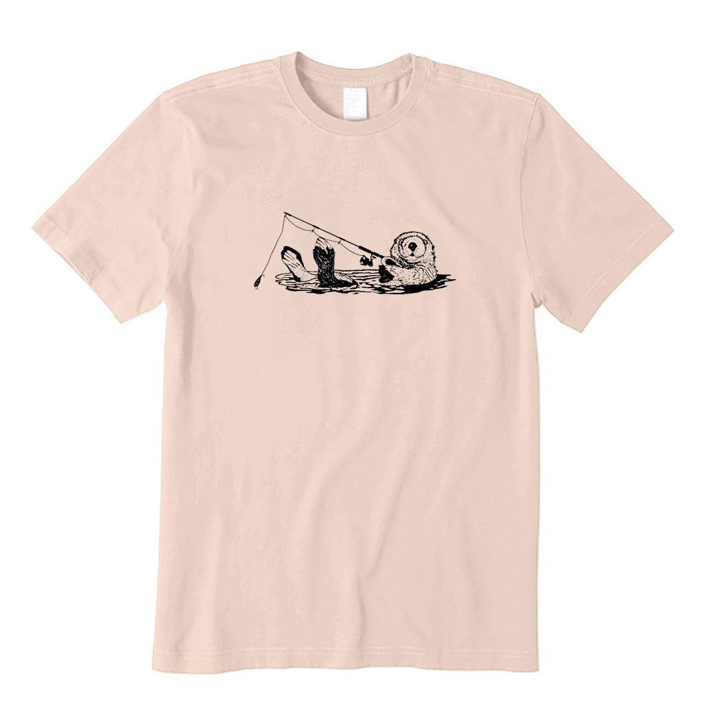 Otter Fishing T-Shirt