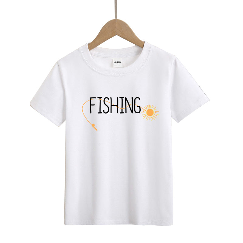 Good Fishing Day  Kids T-Shirt