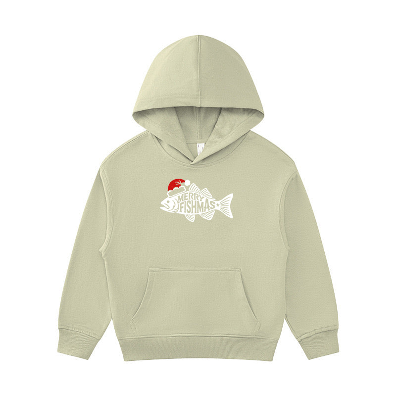 Merry Fishmas Kid's Hoodie