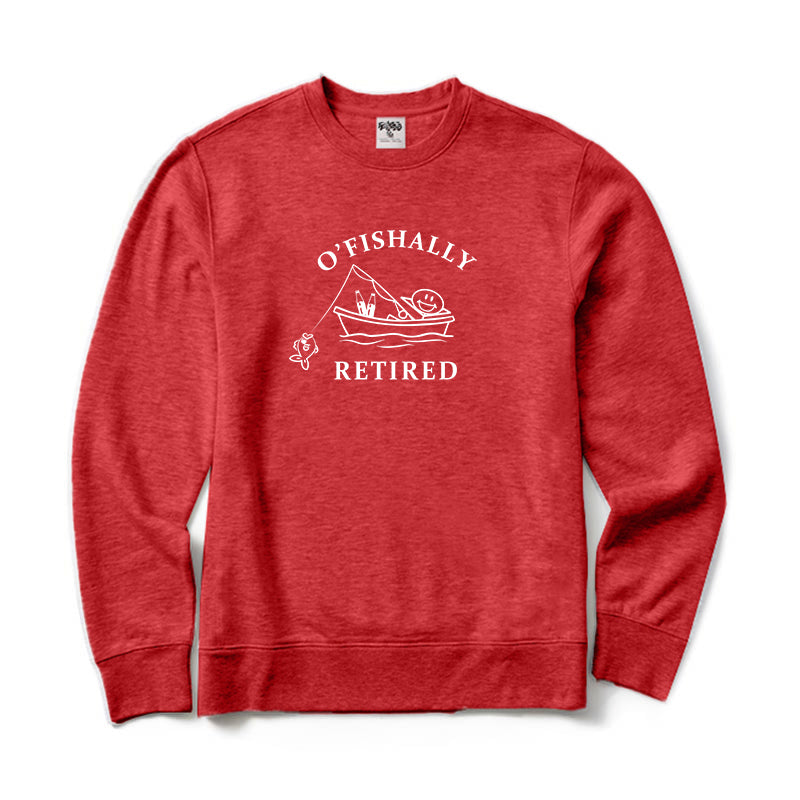 O'fishally Retired Crewneck Sweatshirt