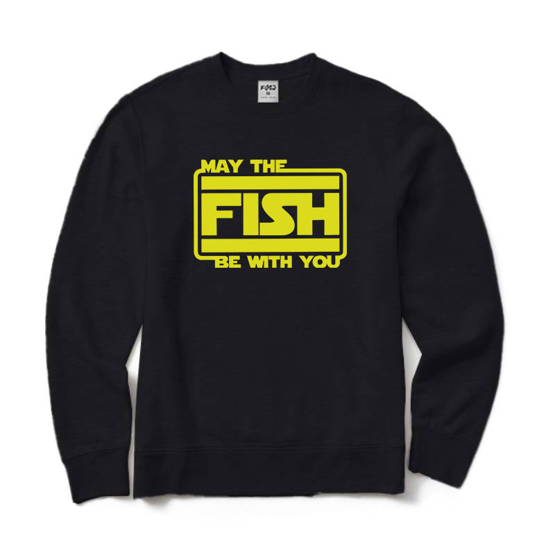 May The Fish Be with You Crewneck Sweatshirt