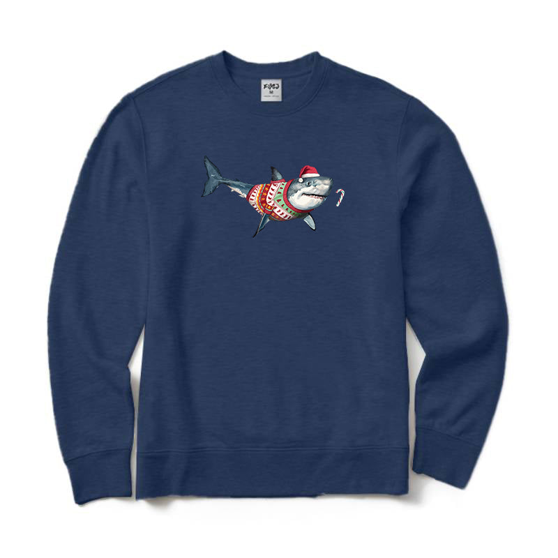 Sharks Christmas Crewneck Sweatshirt