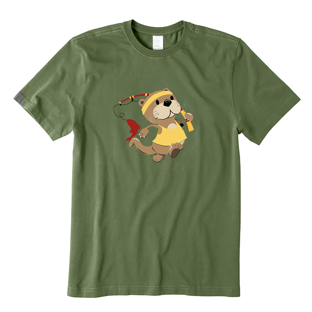 Tiger Happy Fishing T-Shirt