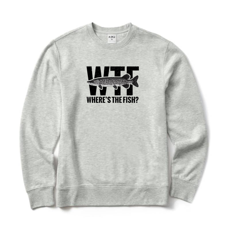 WTF Where's The Fish? Crewneck Sweatshirt