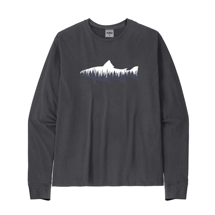 Fishing Forest Long Sleeve T-Shirt