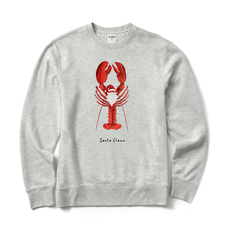 Santa Claws Christmas Crewneck Sweatshirt