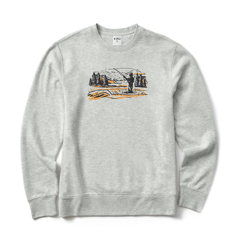 Fishing in The Water Crewneck Sweatshirt