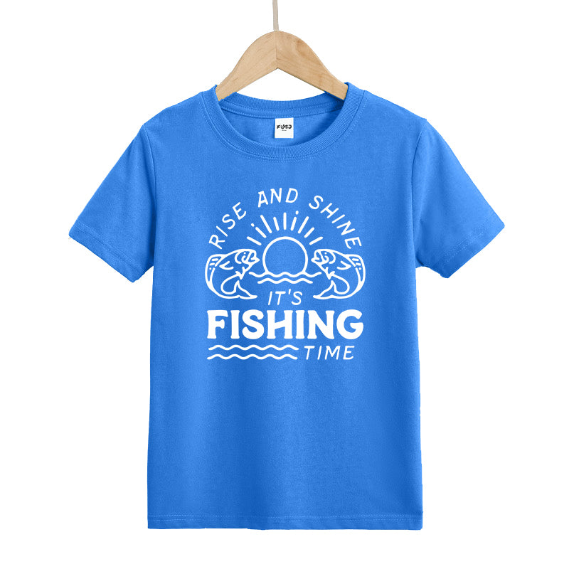 It's Fishing Time Kid's T-Shirts