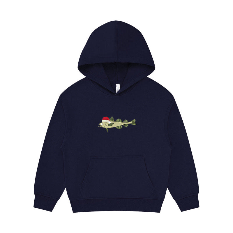 Christmas Fish Kid's Hoodie