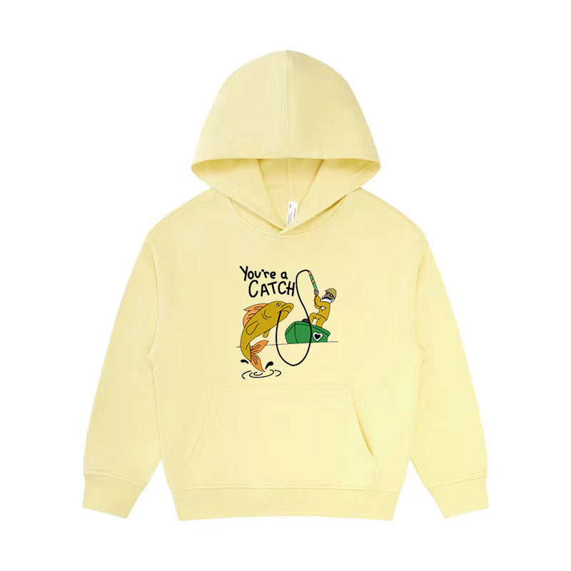 You're A Catch Kid's Hoodie