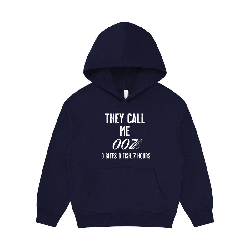 They Call Me 007 Kid's Hoodie