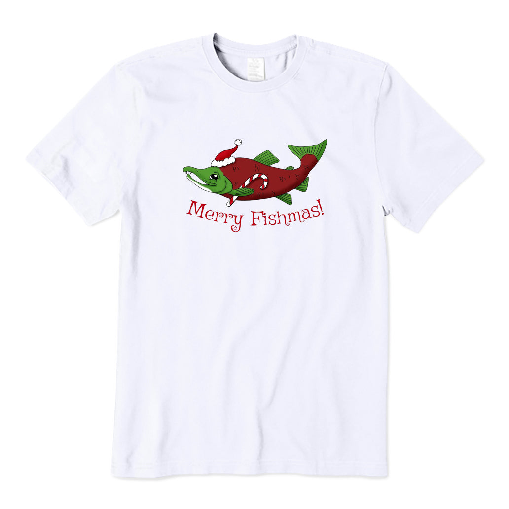 Christmas Salmon T-Shirt