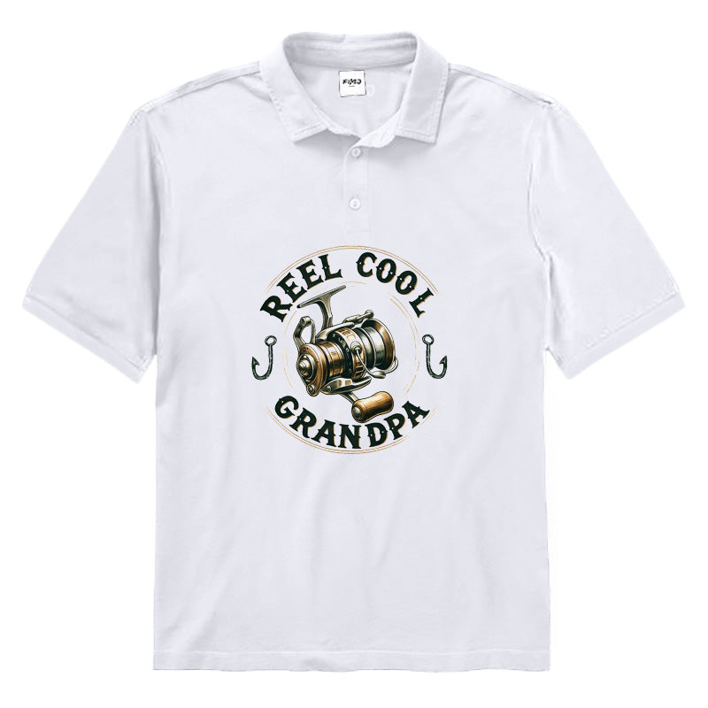 Reel Cool Grandpa Polo Shirt