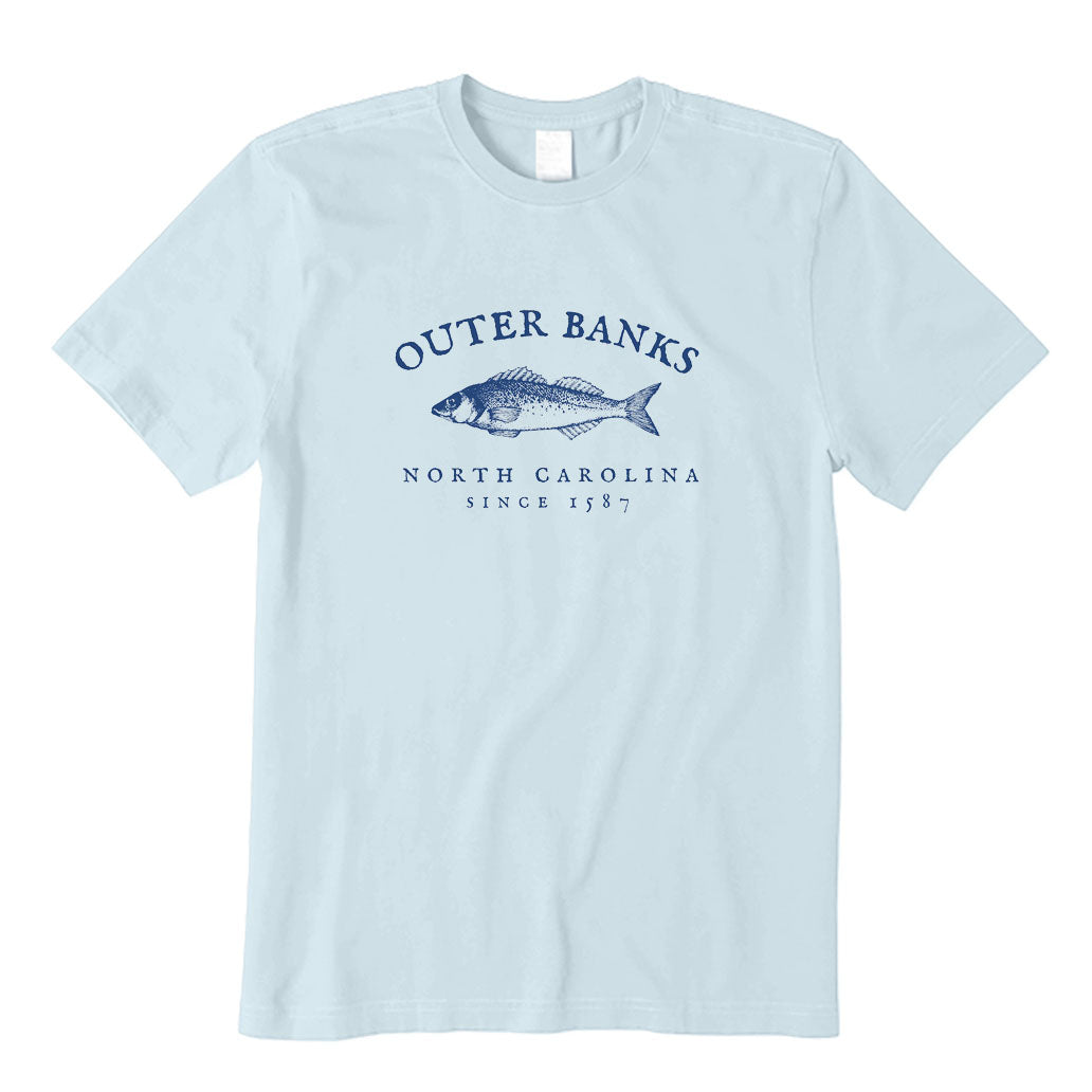 Outer Banks North Carolina Fishing T-Shirt