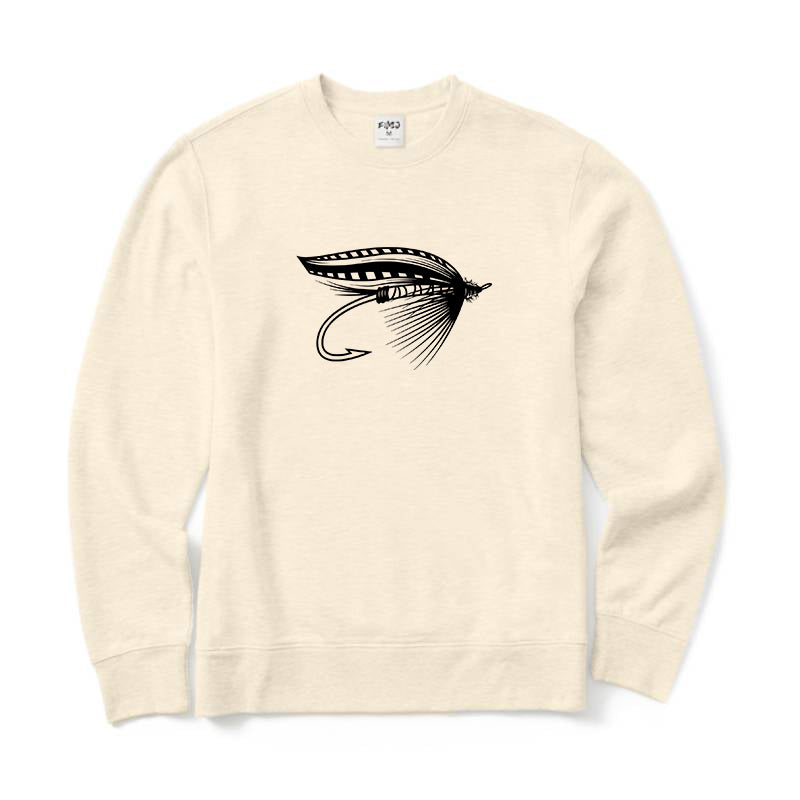 Fly Fishing Lure Crewneck Sweatshirt