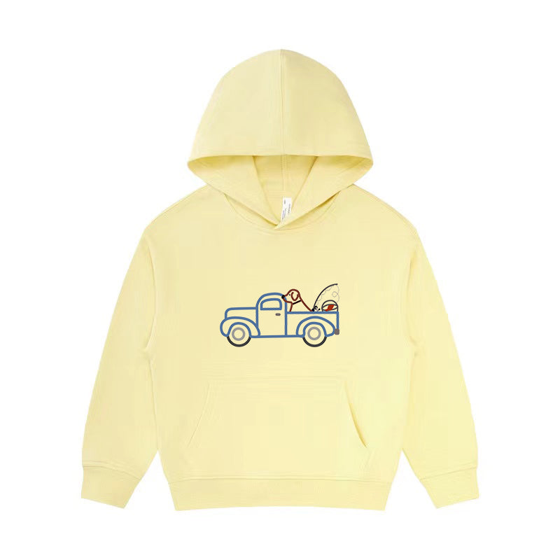 Gone Fishing Kid's Hoodie