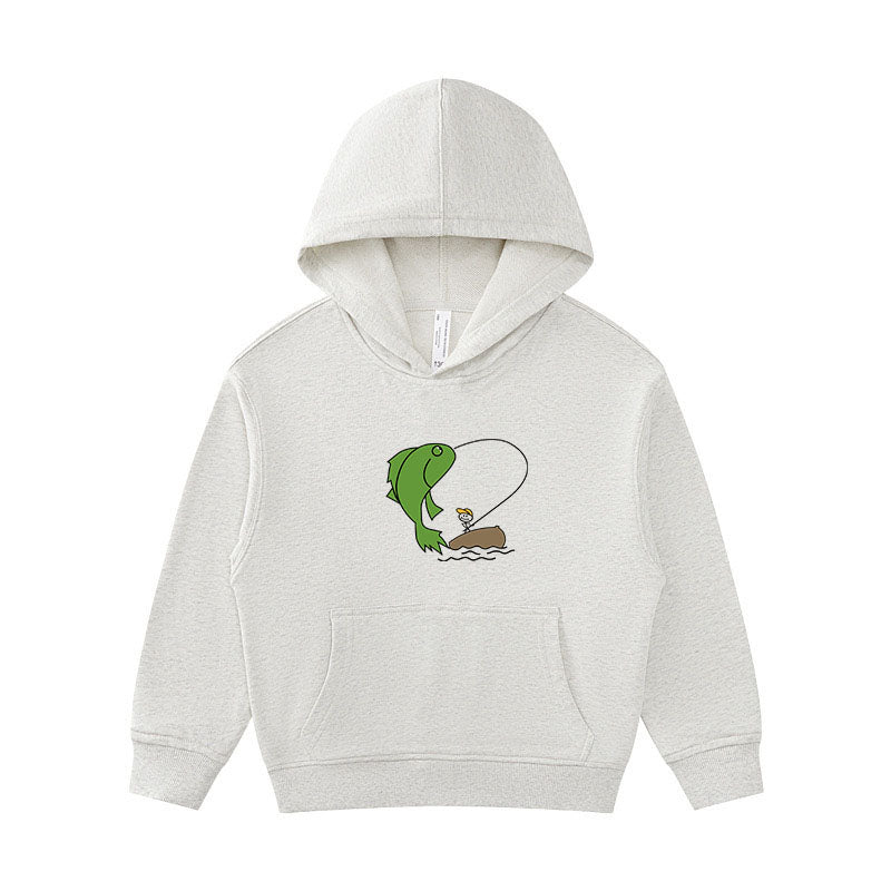 Catch A Big Fish Kid's Hoodie