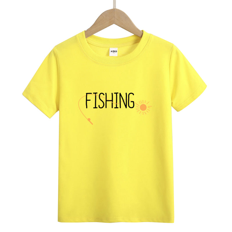 Good Fishing Day  Kids T-Shirt