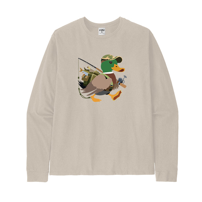 Duck Fishing Long Sleeve T-Shirt