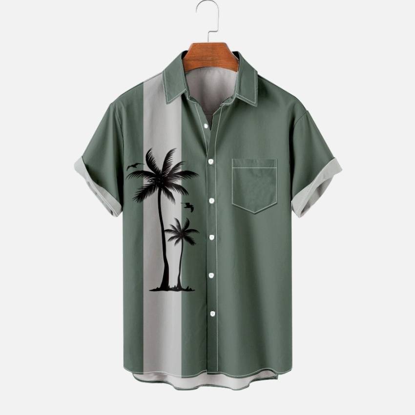 Coconut Tree Casual Shirt for Men