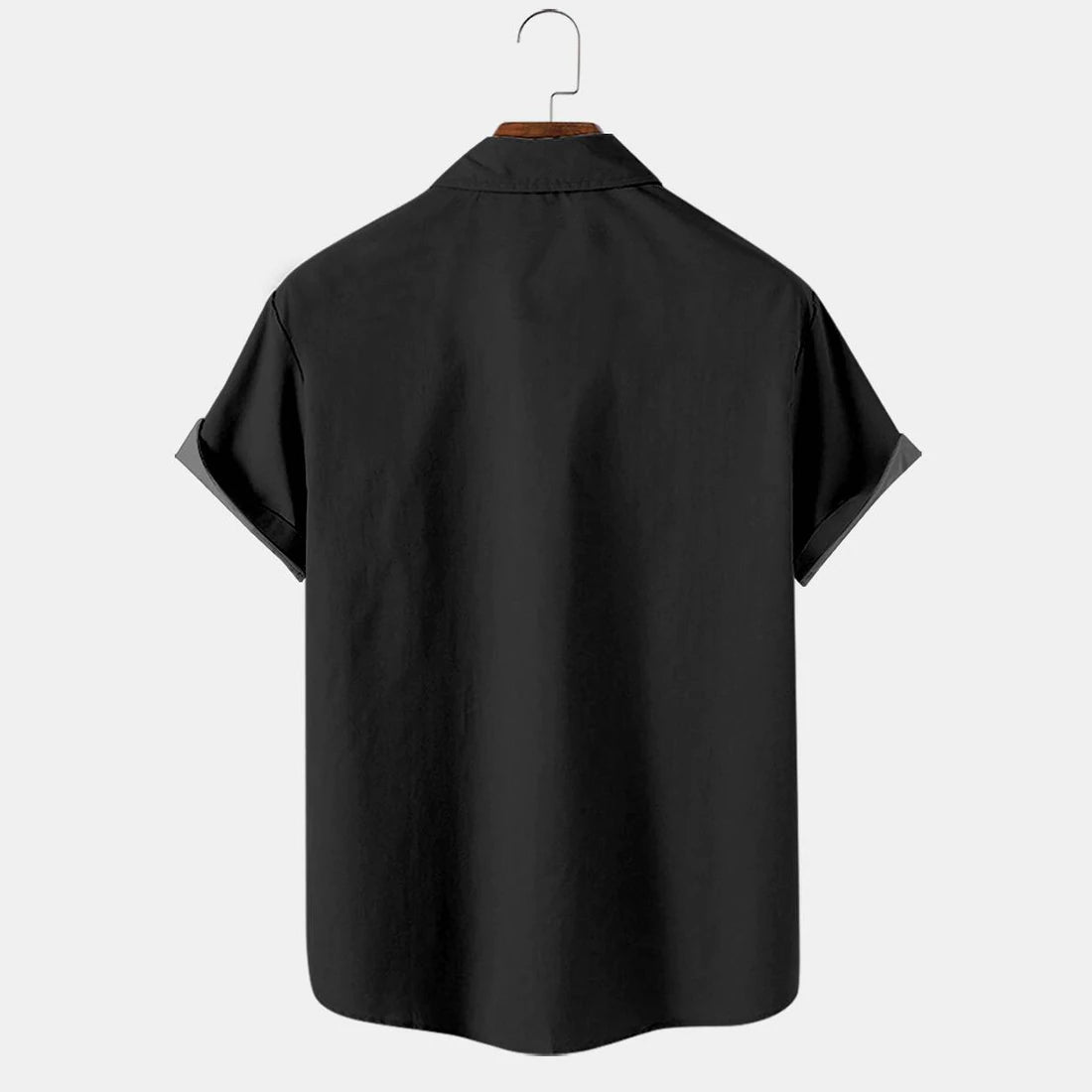 Black And Grey Stripes Simple Design Shirt for Men