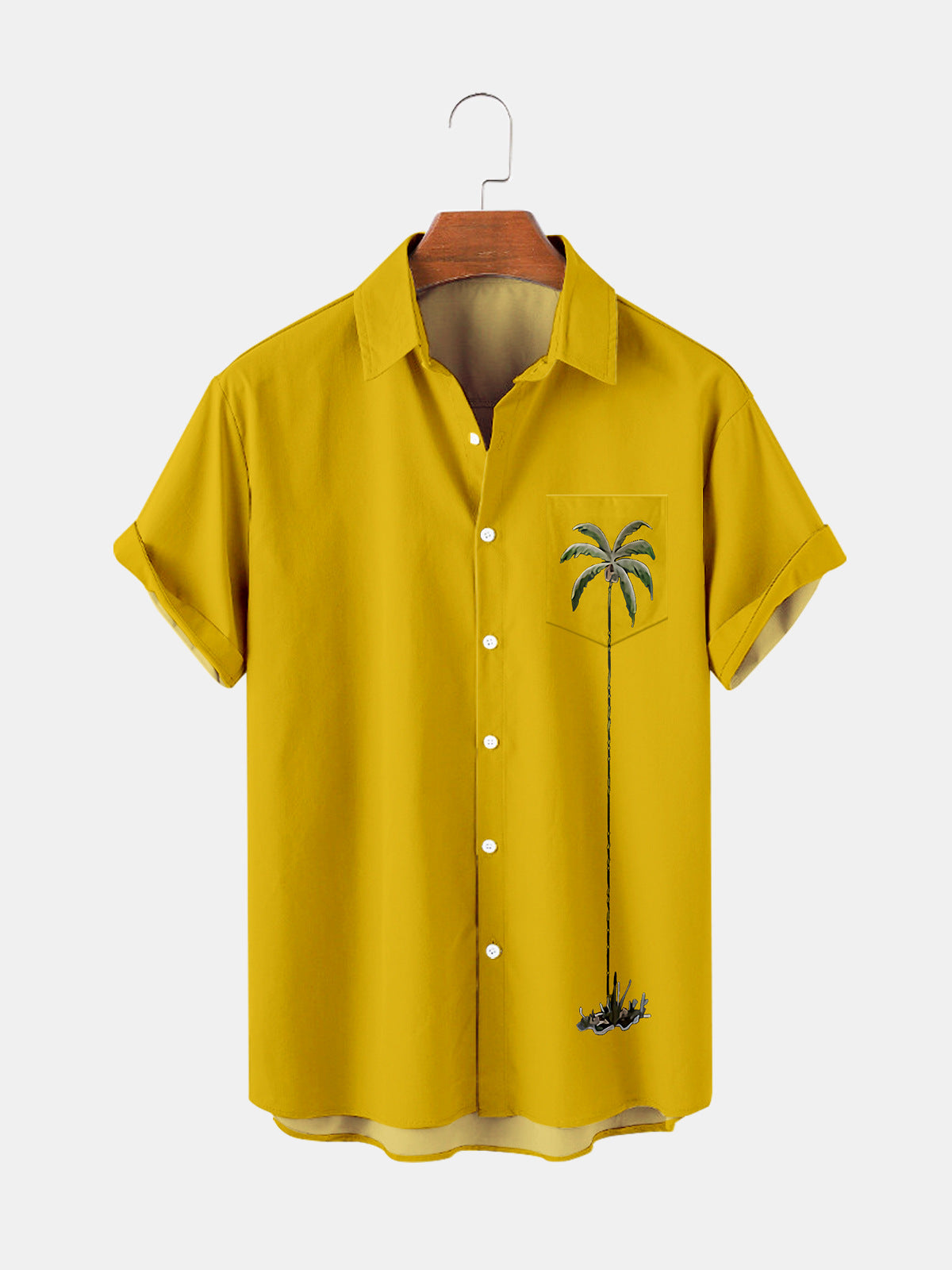 Coconut Tree Element Series Shirt for Men