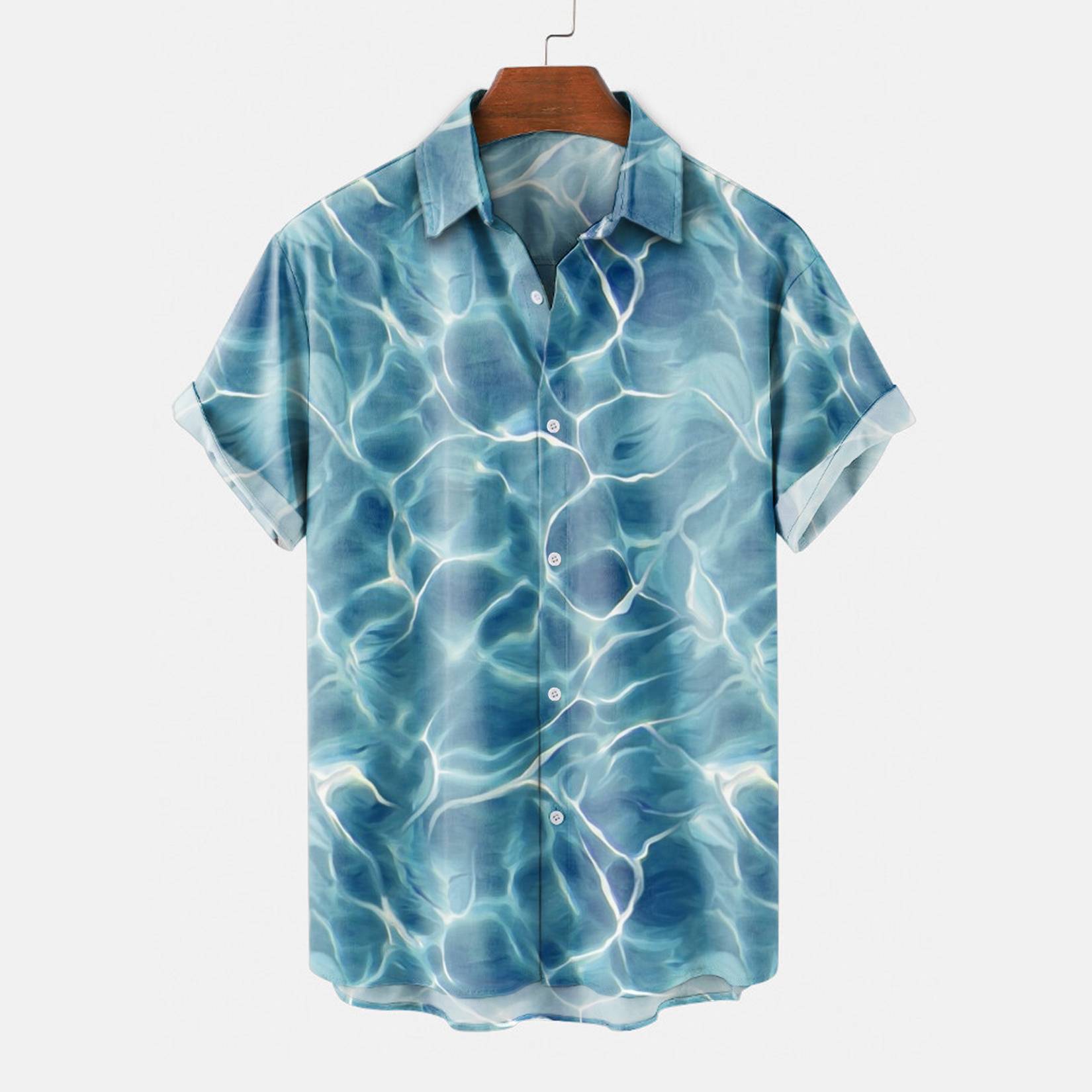 Ocean Hawaiian Shirt for Men