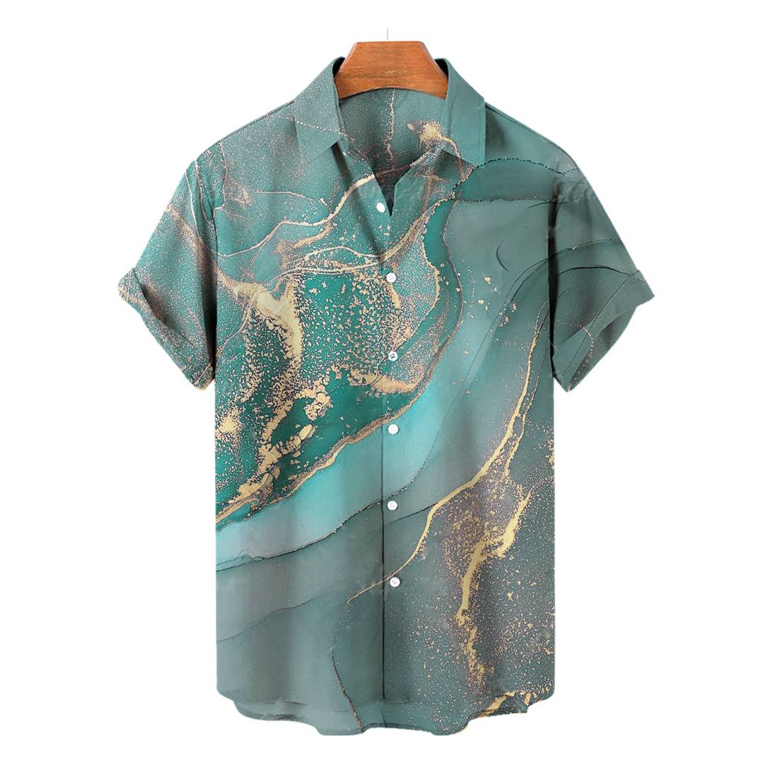Beach Creative Print Shirt for Men