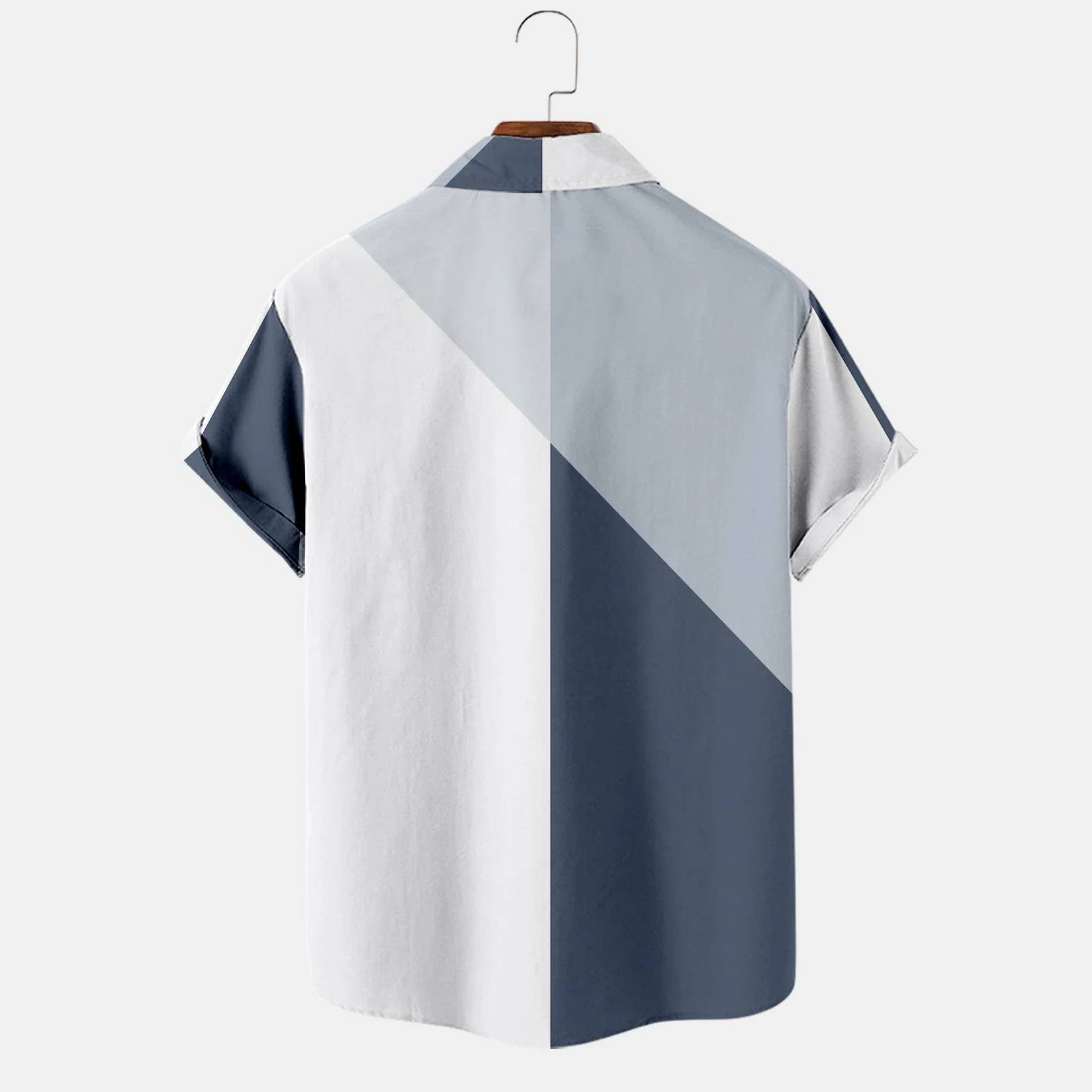 Color Block Casual Shirt for Men