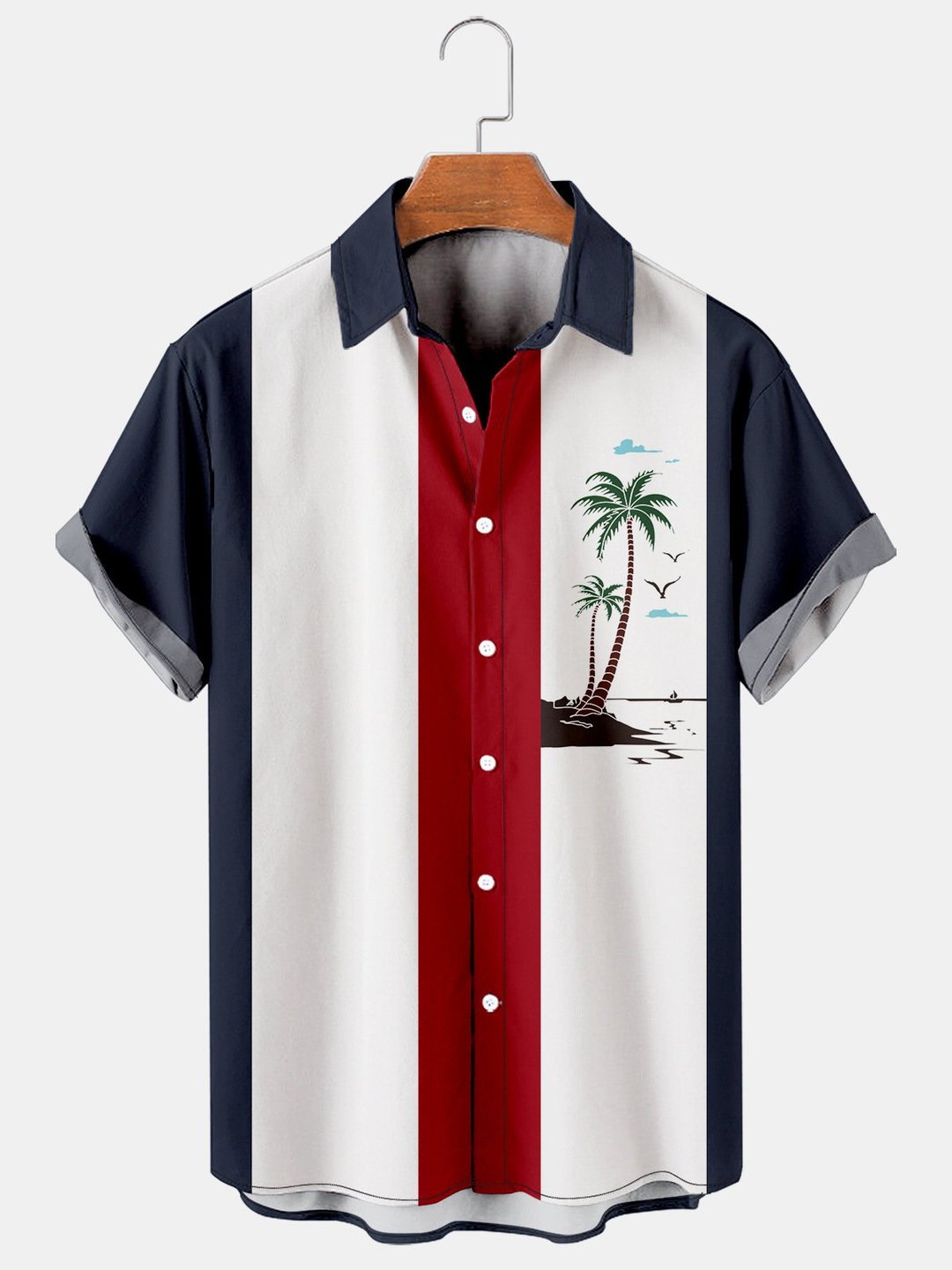 Coconut Tree Casual Shirt for Men