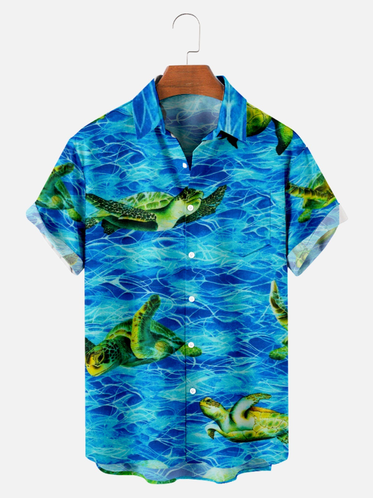 Ocean And Turtles Casual Shirt for Men