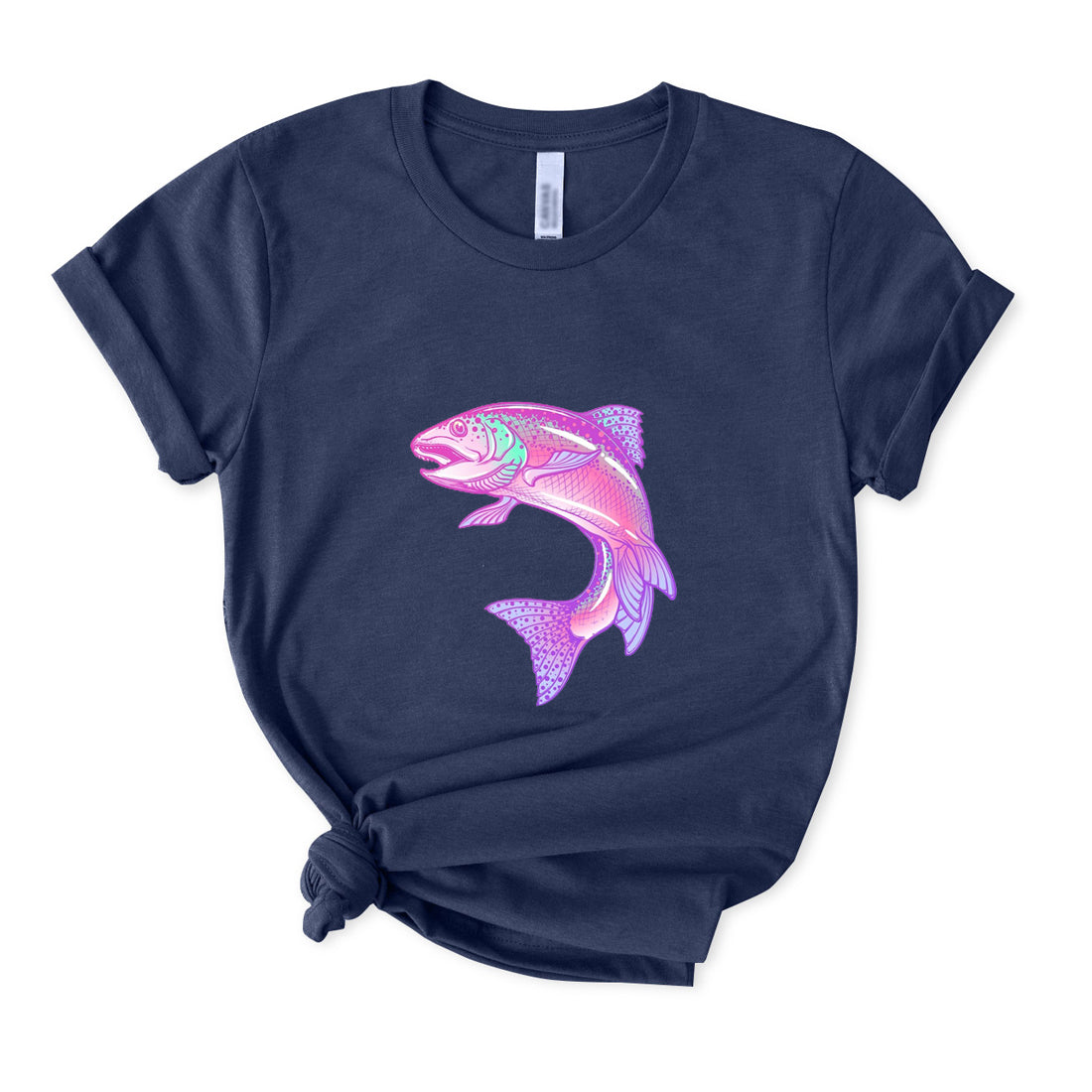 Pink Rainbow Trout T-Shirt for Women