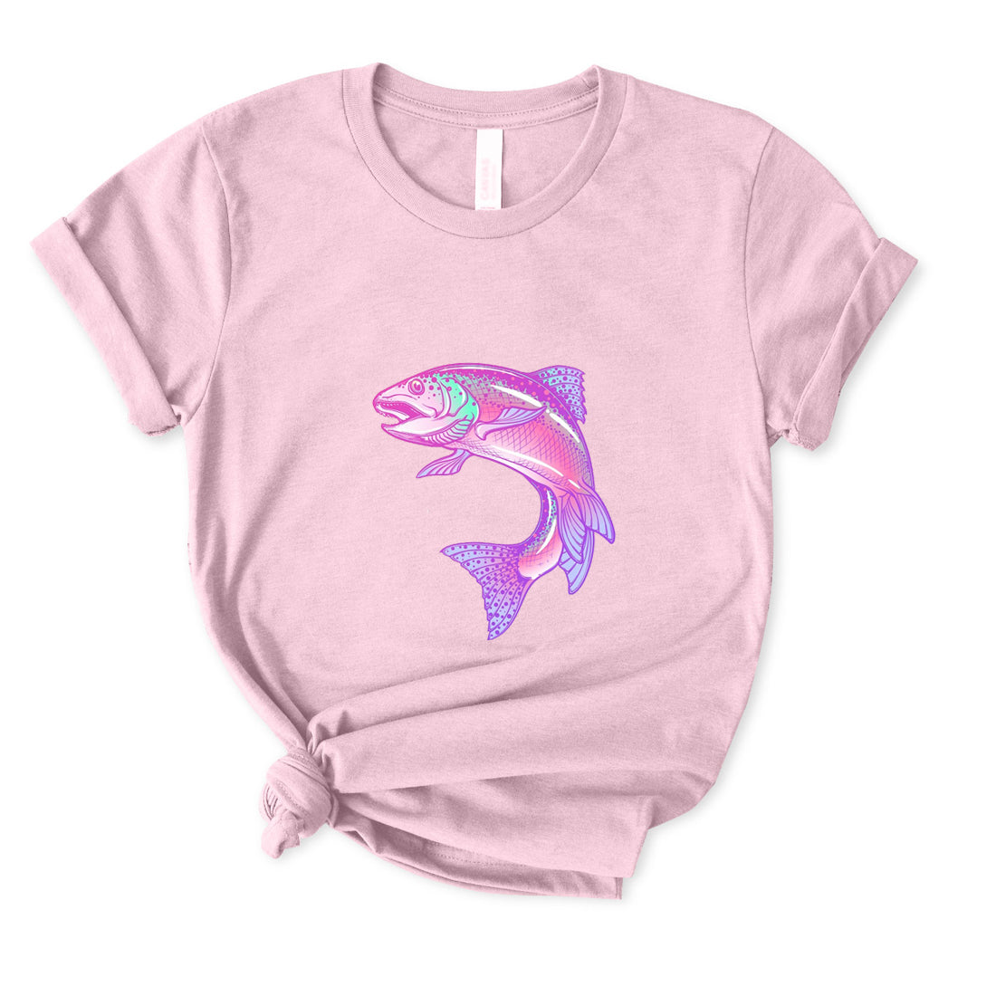 Pink Rainbow Trout T-Shirt for Women