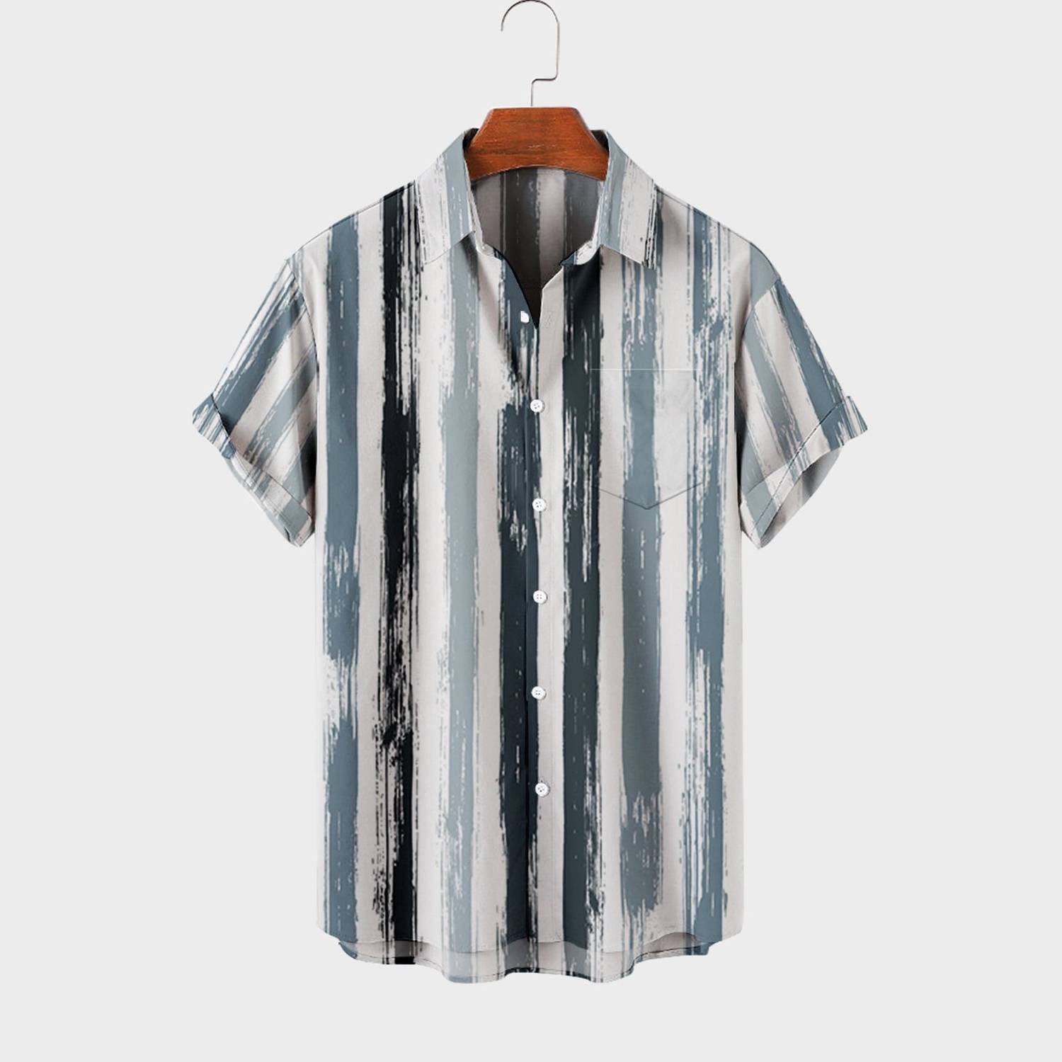 Stripe Casual Shirt for Men