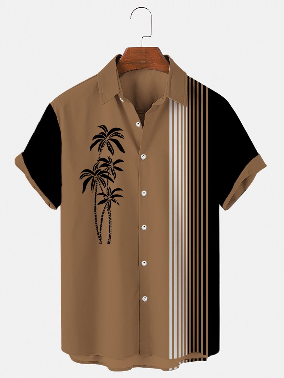 Coconut Tree Causal Shirt for Men