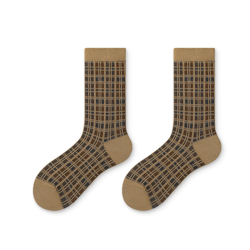 Vintage Geometry Socks 4 Pack-3