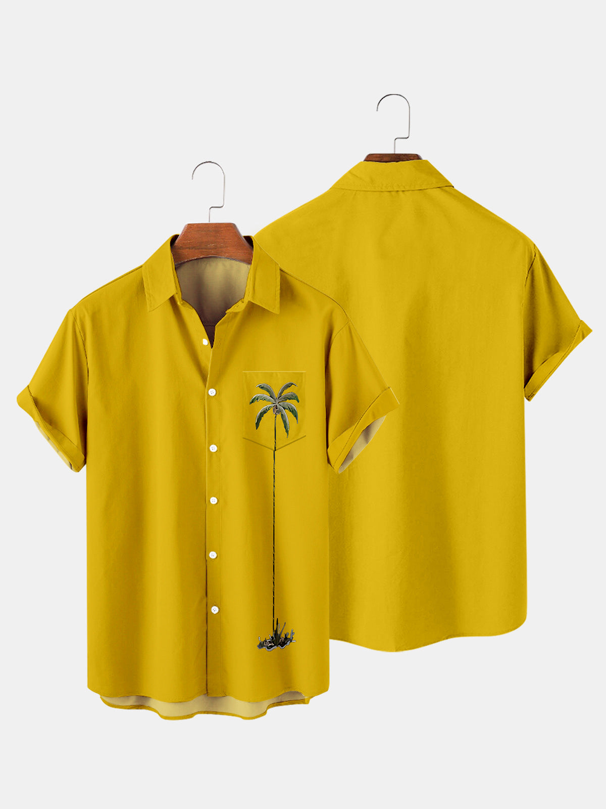 Coconut Tree Element Series Shirt for Men