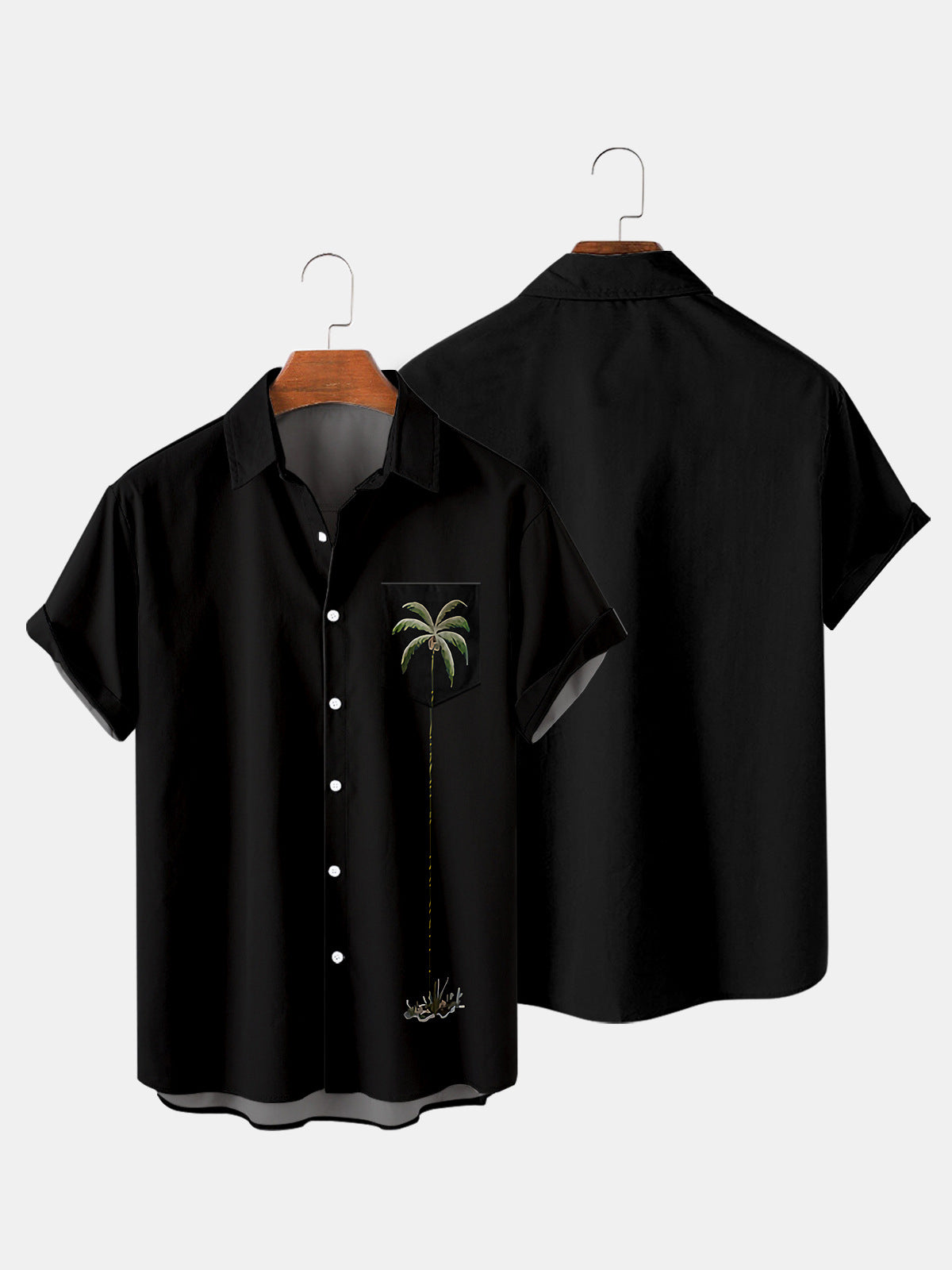 Coconut Tree Element Series Shirt for Men