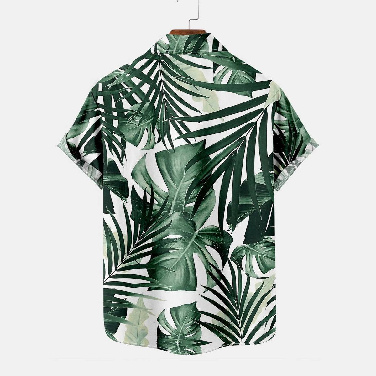 Palm Leaves Hawaiian Shirt for Men